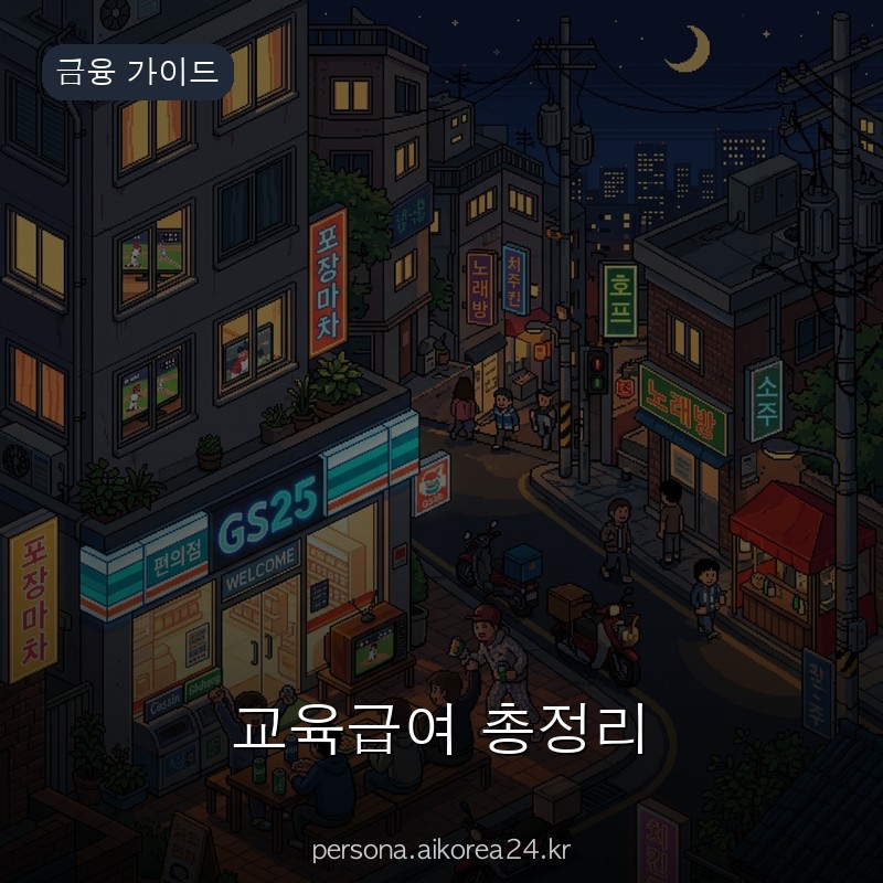 교육급여 총정리