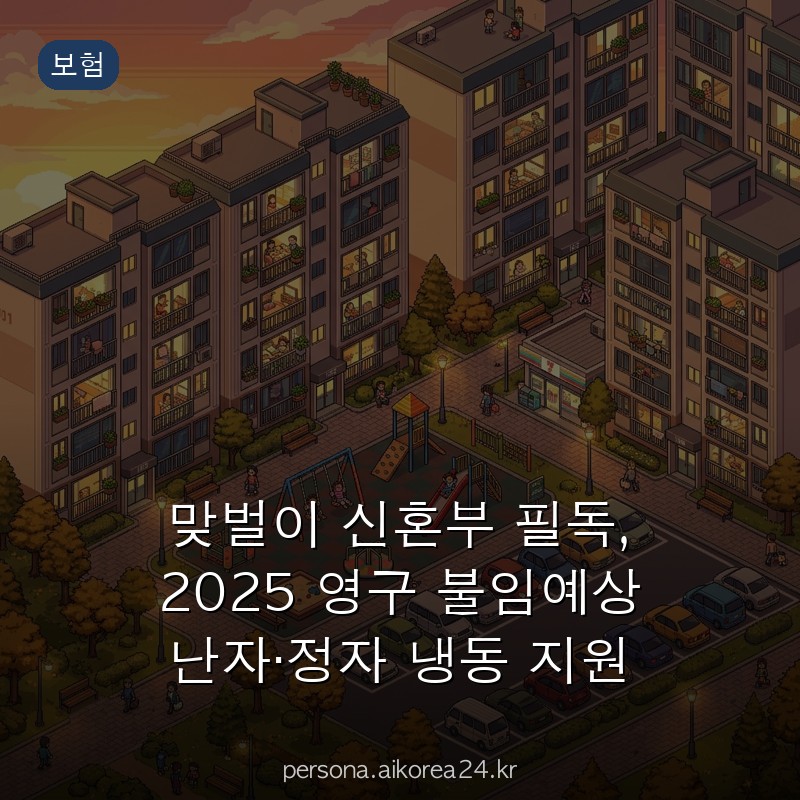 맞벌이 신혼부 필독, 2025 영구 불임예상 난자·정자 냉동 지원 총정리