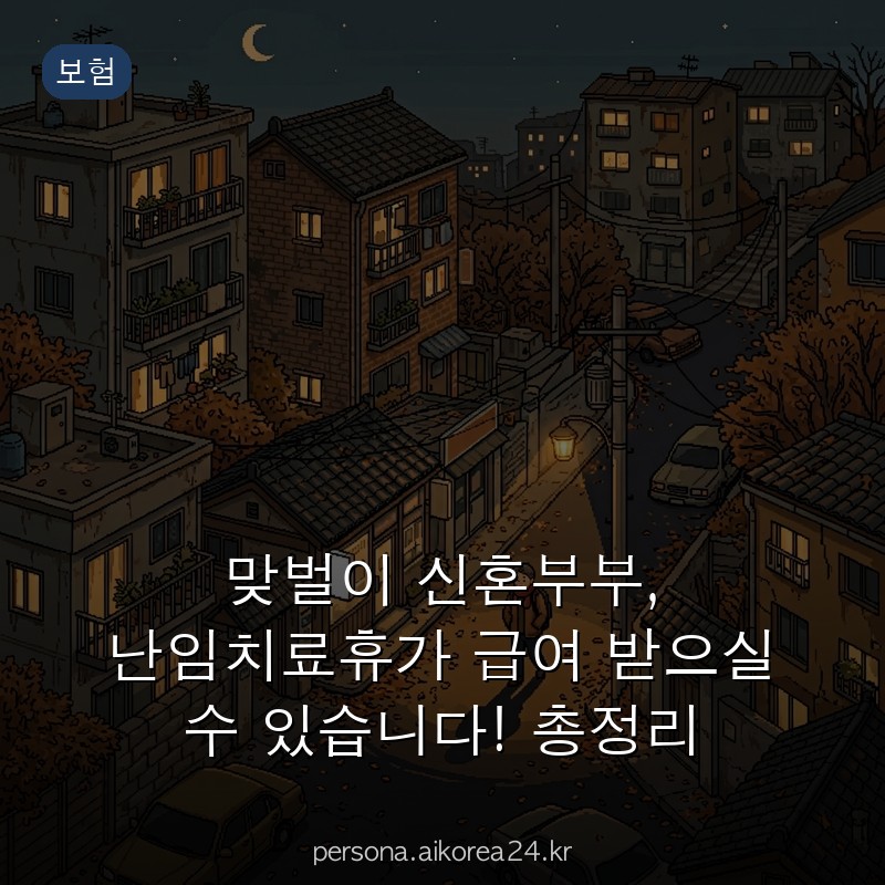 맞벌이 신혼부부, 난임치료휴가 급여 받으실 수 있습니다! 총정리