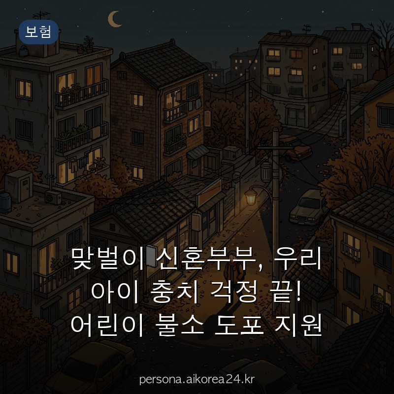 맞벌이 신혼부부, 우리 아이 충치 걱정 끝! 어린이 불소 도포 지원 대상 및 혜택 총정리