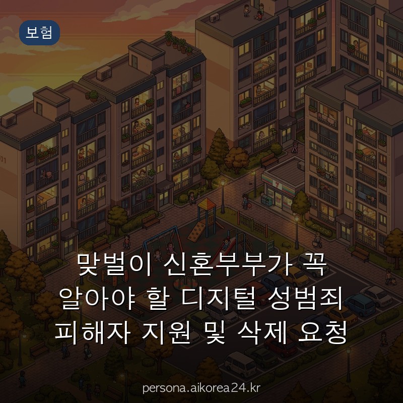 맞벌이 신혼부부가 꼭 알아야 할 디지털 성범죄 피해자 지원 및 삭제 요청 가이드 총정리