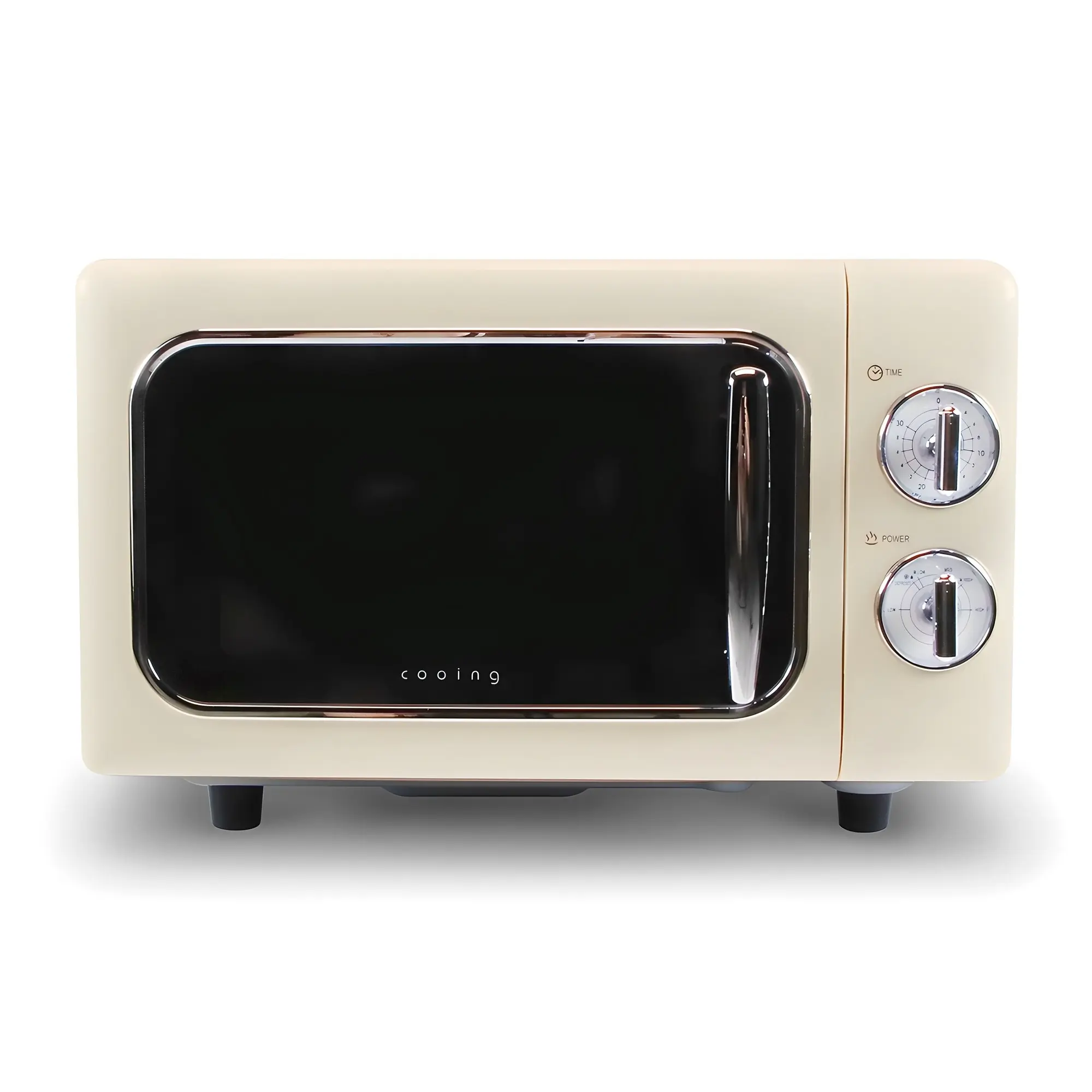 쿠잉전자 레트로 전자레인지 20L