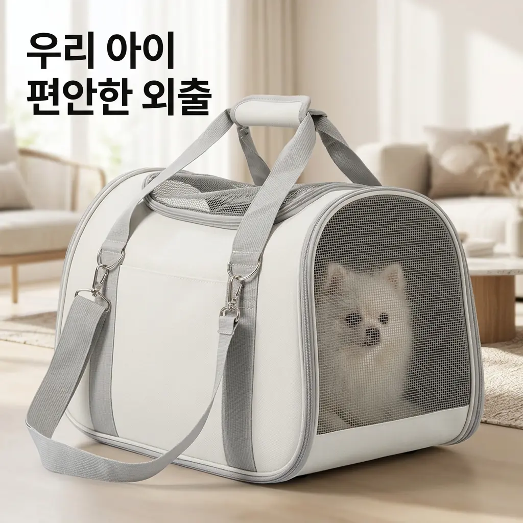 디노꾼 통풍 처짐방지 편안한 반려동물 이동가방