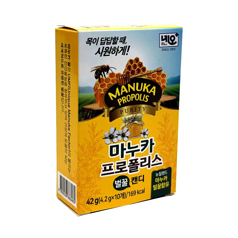네오 마누카 프로폴리스 벌꿀캔디