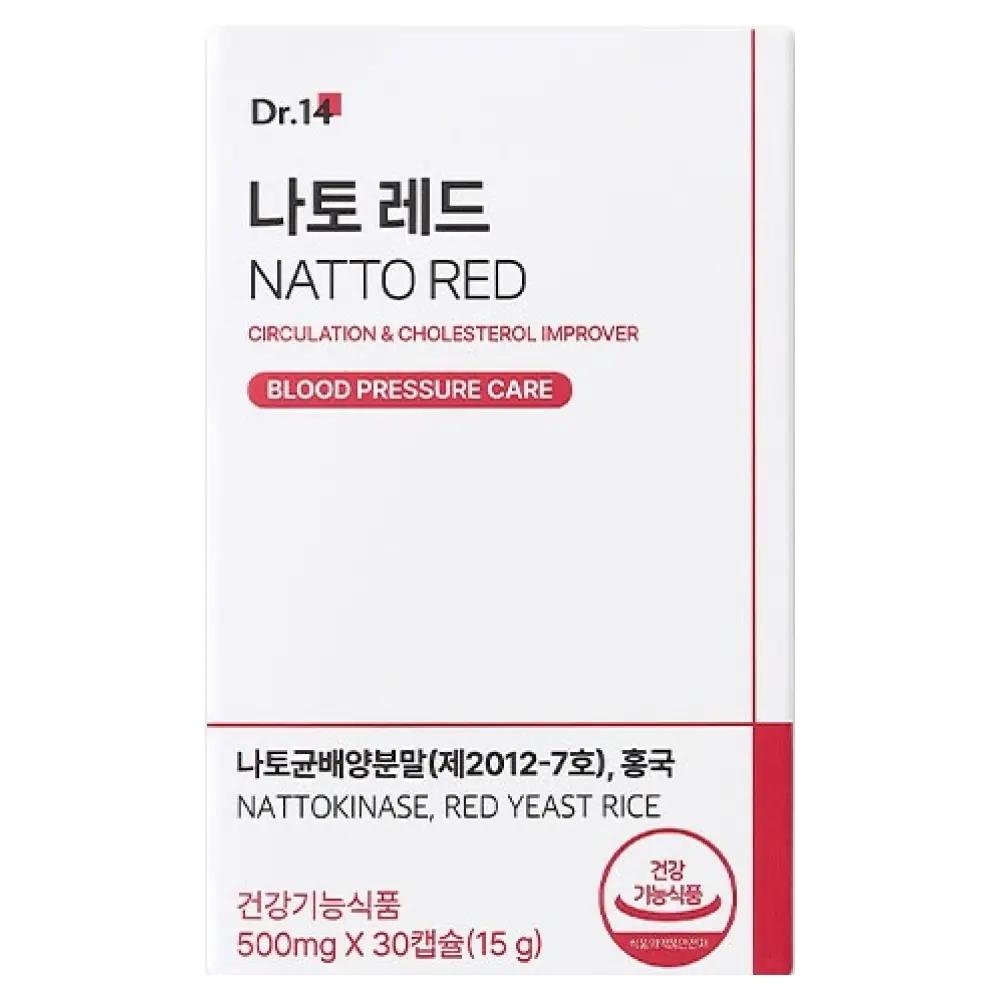 닥터포틴 나토레드 영양제, 30정, 1개