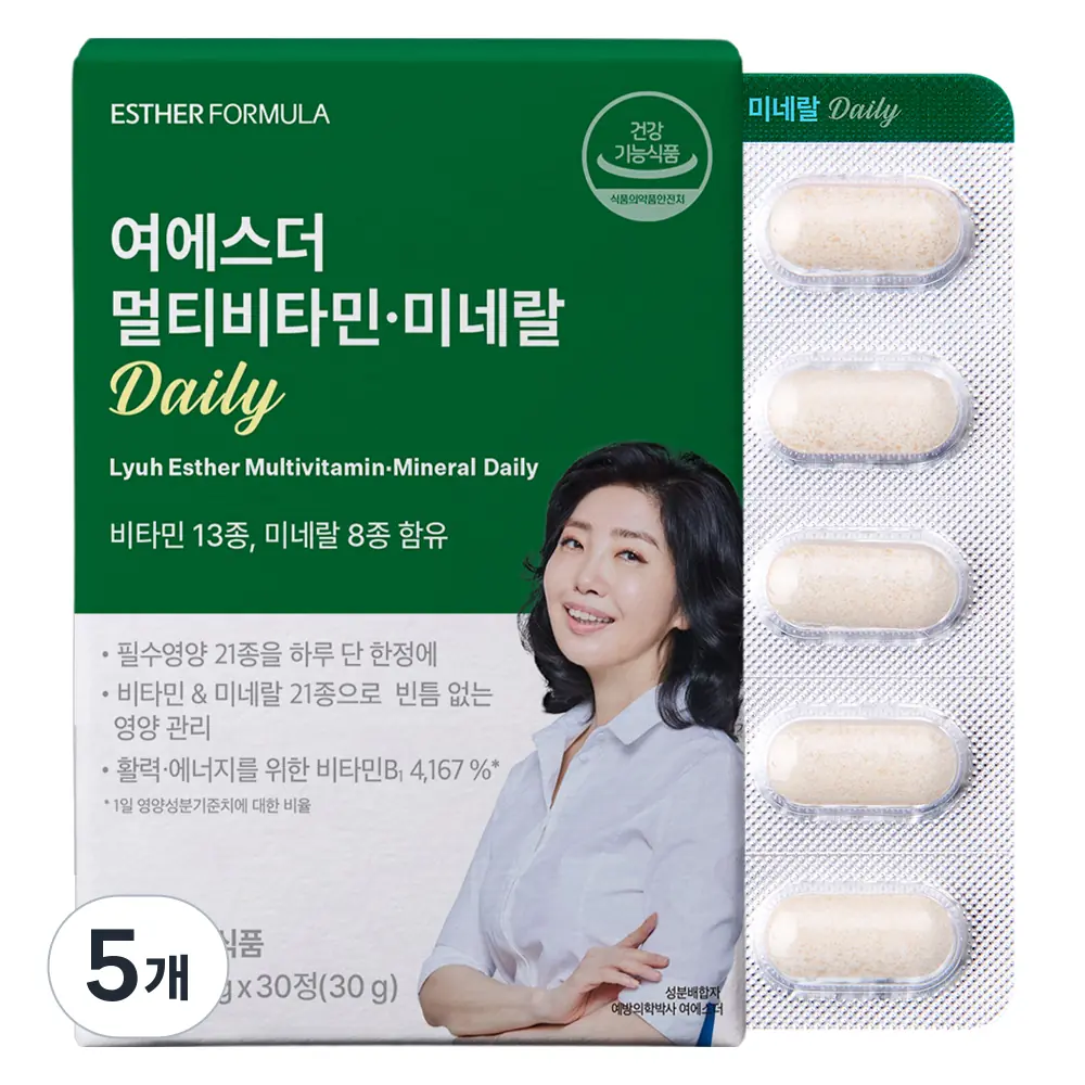 에스더포뮬러 여에스더 멀티비타민 미네랄 Daily