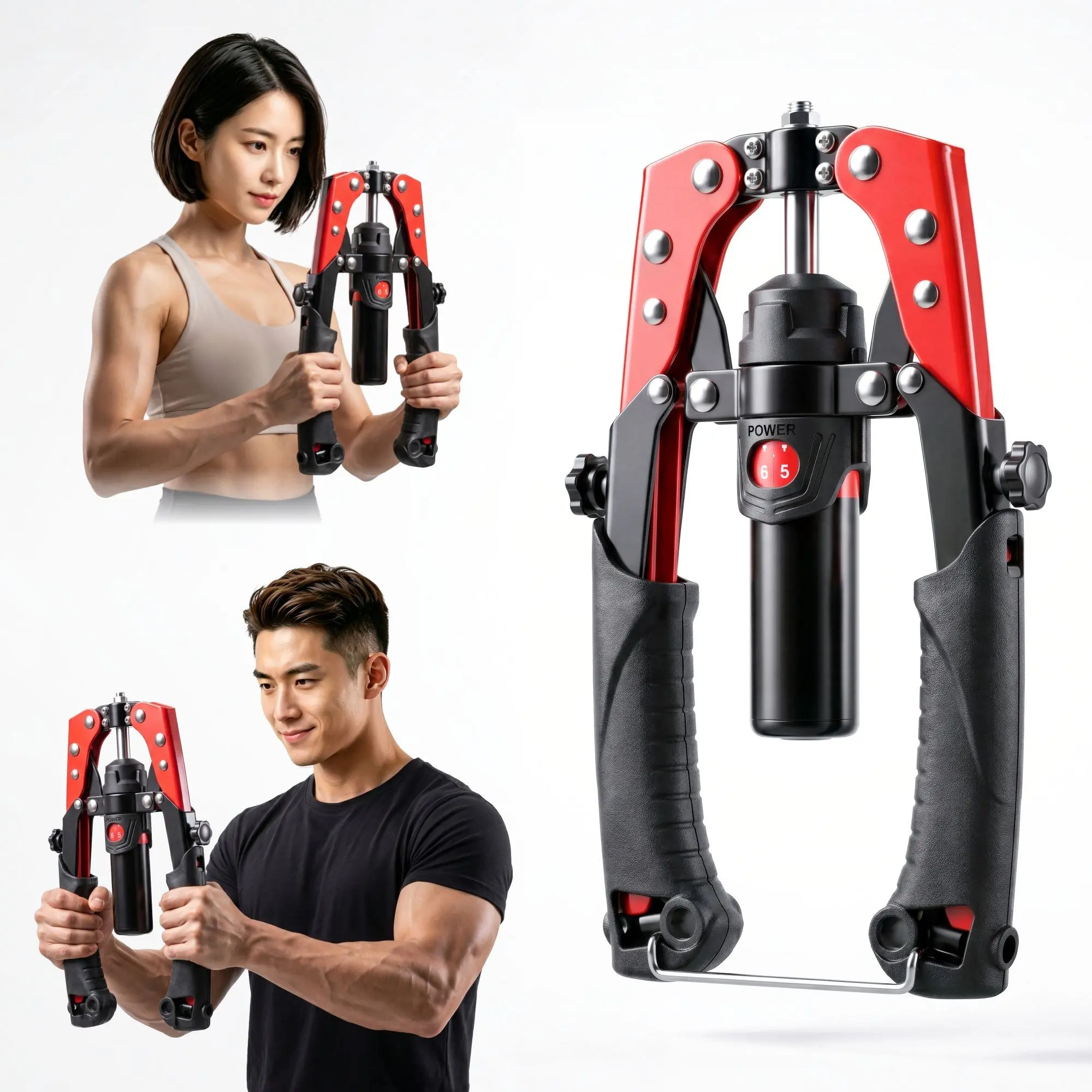 WellGym 전문 유압식 팔 단련기