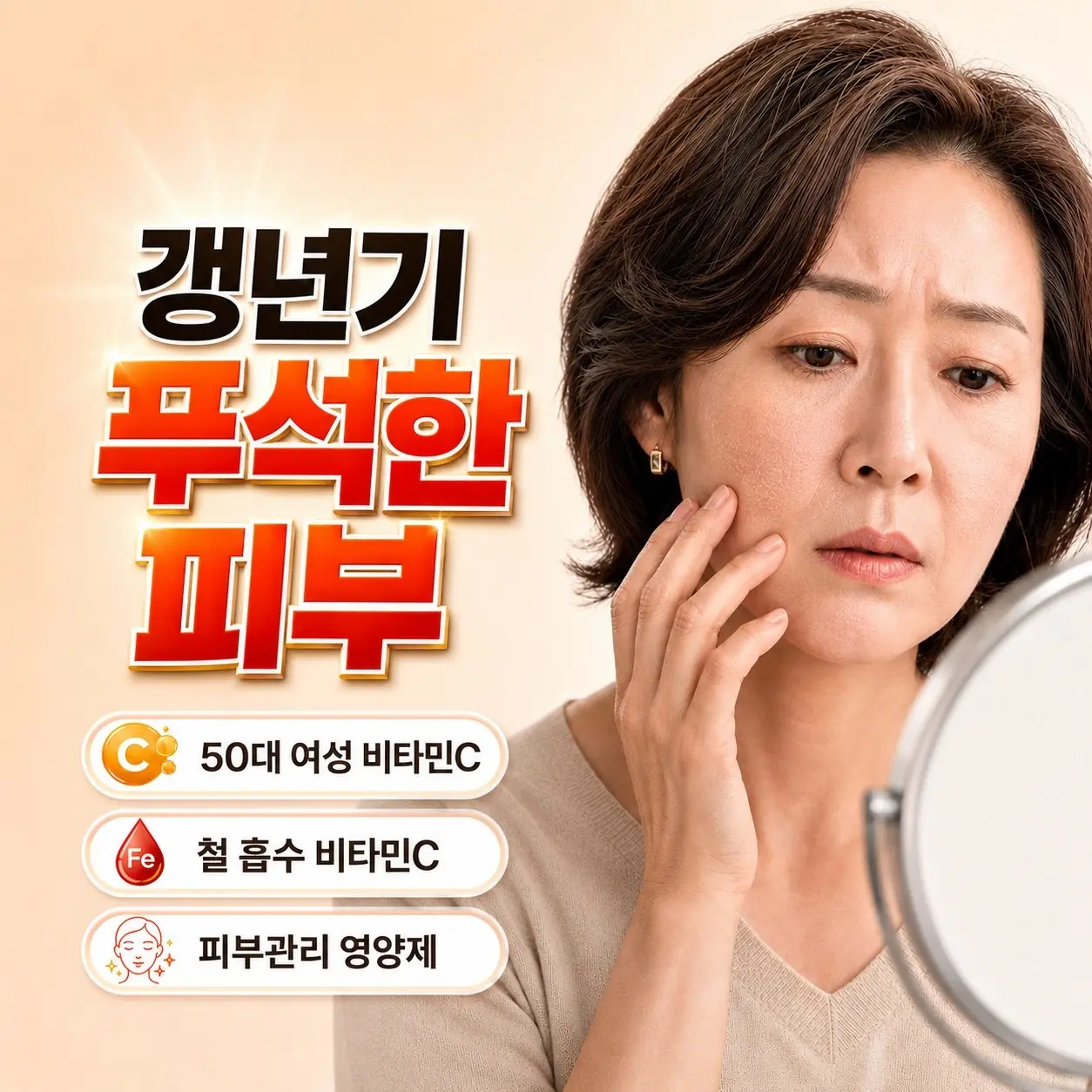 참굿즈 50대 갱년기 비타민