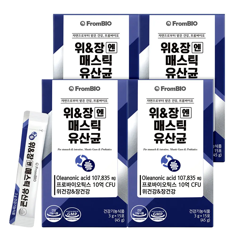 프롬바이오 위&장엔 매스틱 유산균